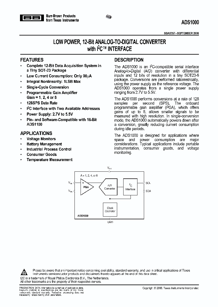 ADS1000A0IDBVR_690528.PDF Datasheet