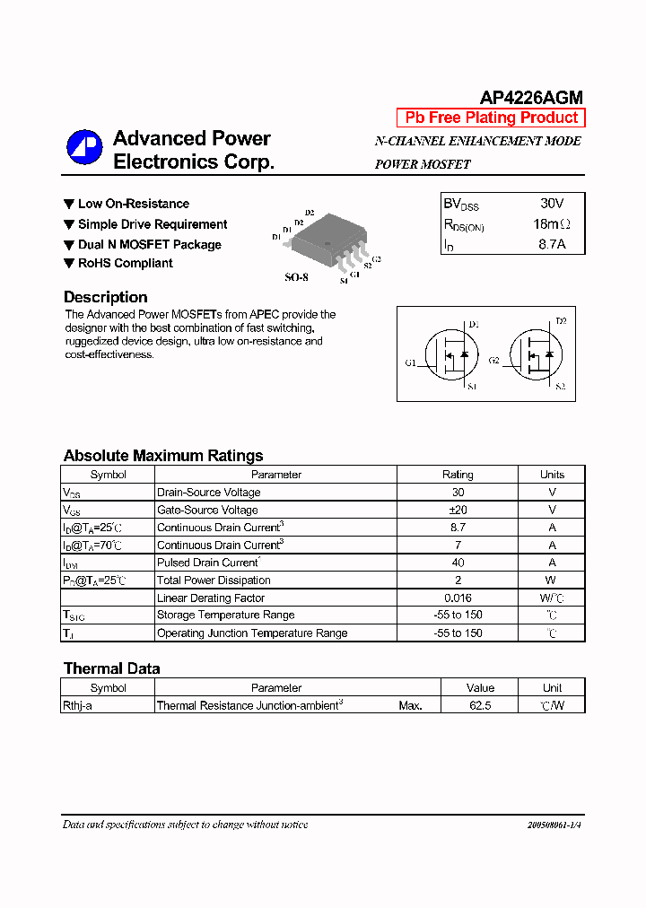 AP4226AGM_641904.PDF Datasheet