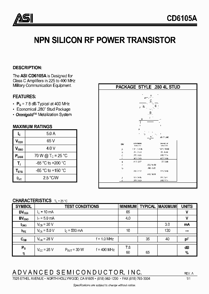 CD6105A_650449.PDF Datasheet