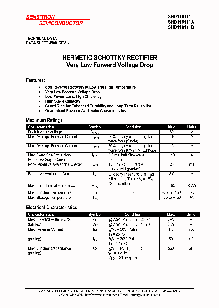 SHD118111_635378.PDF Datasheet