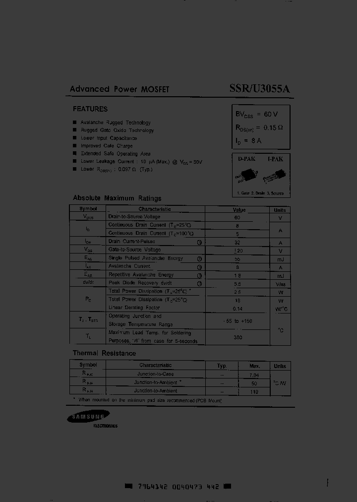 SSU3055A_429933.PDF Datasheet