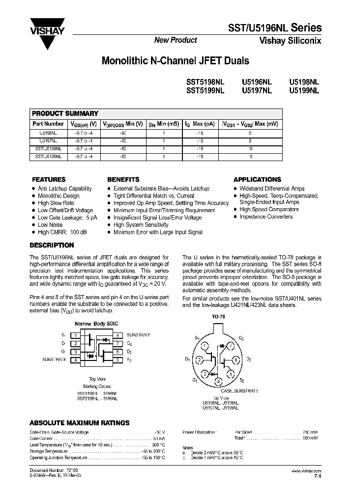 SST5198NL_618875.PDF Datasheet