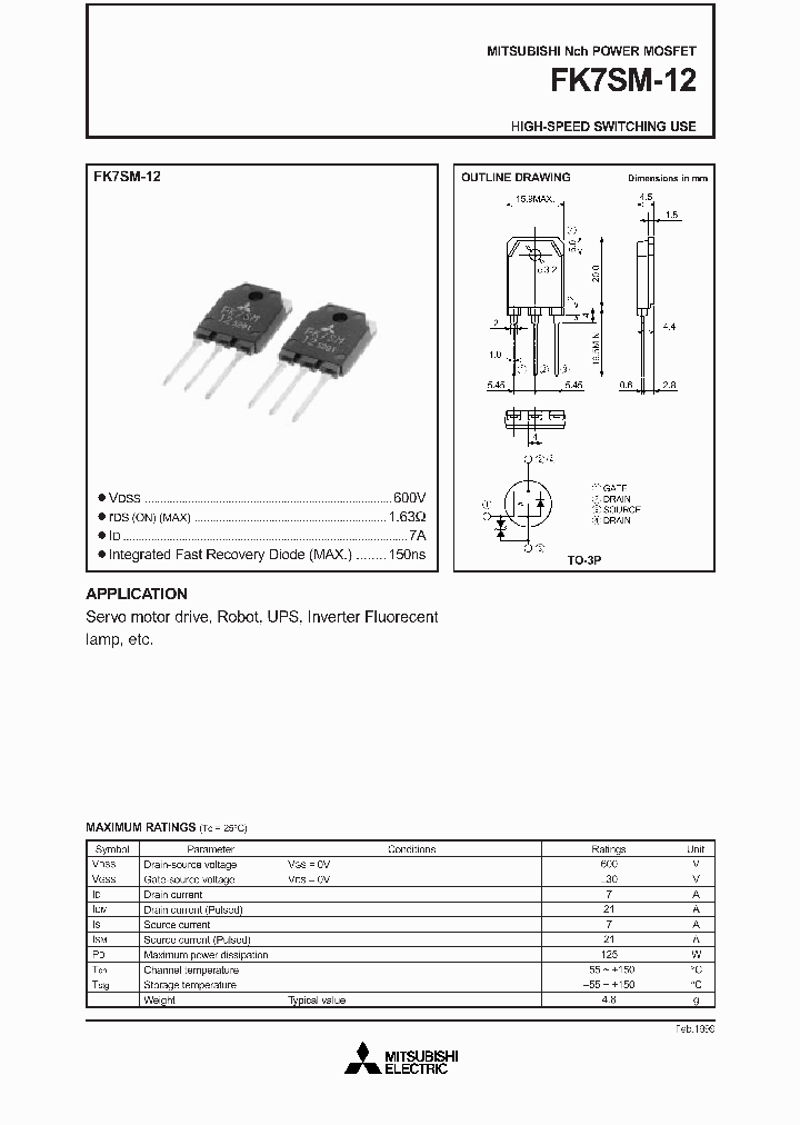 FK7SM-12_930214.PDF Datasheet