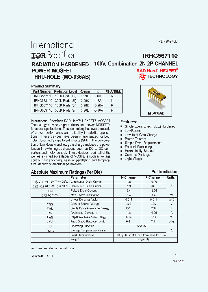 IRHG563110_631570.PDF Datasheet