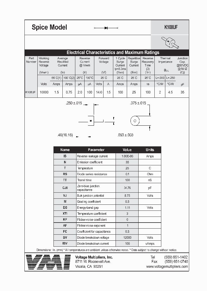 K100UF_703473.PDF Datasheet