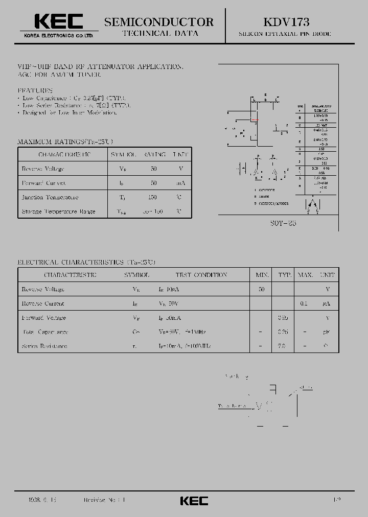 KDV173_875193.PDF Datasheet