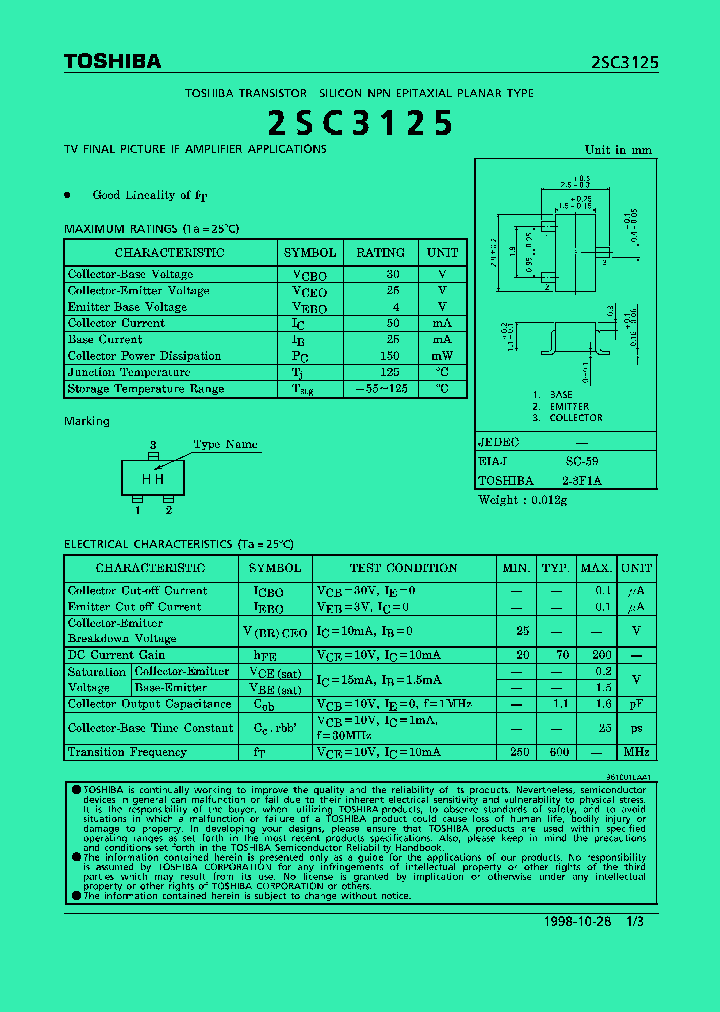 2SC3125_1044899.PDF Datasheet