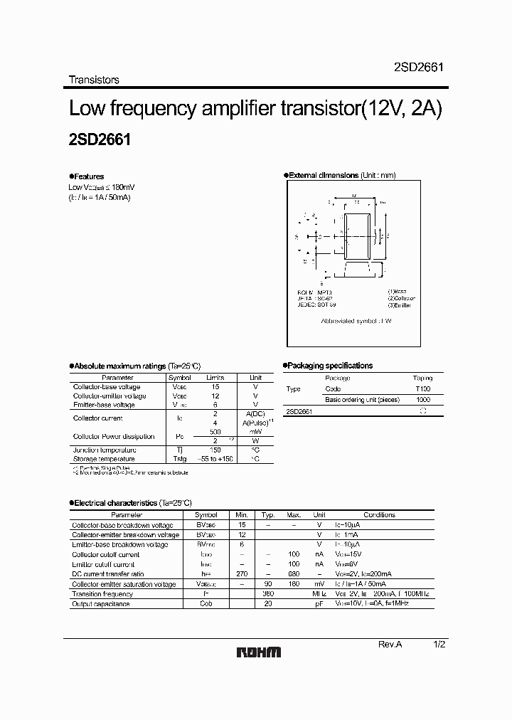 2SD2661_1197258.PDF Datasheet