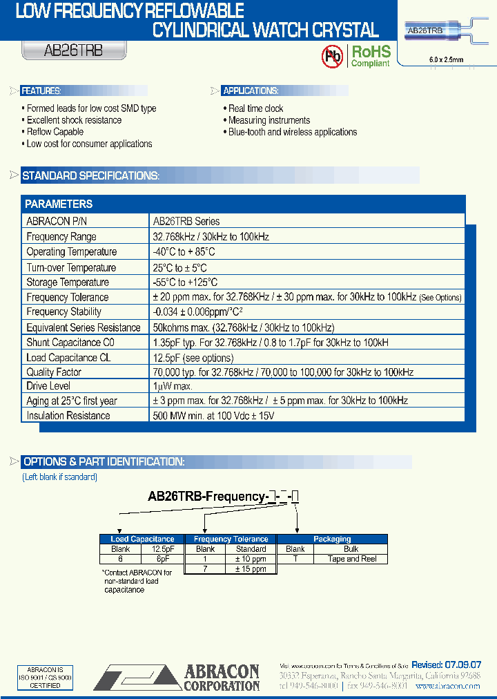 AB26TRB_1205235.PDF Datasheet