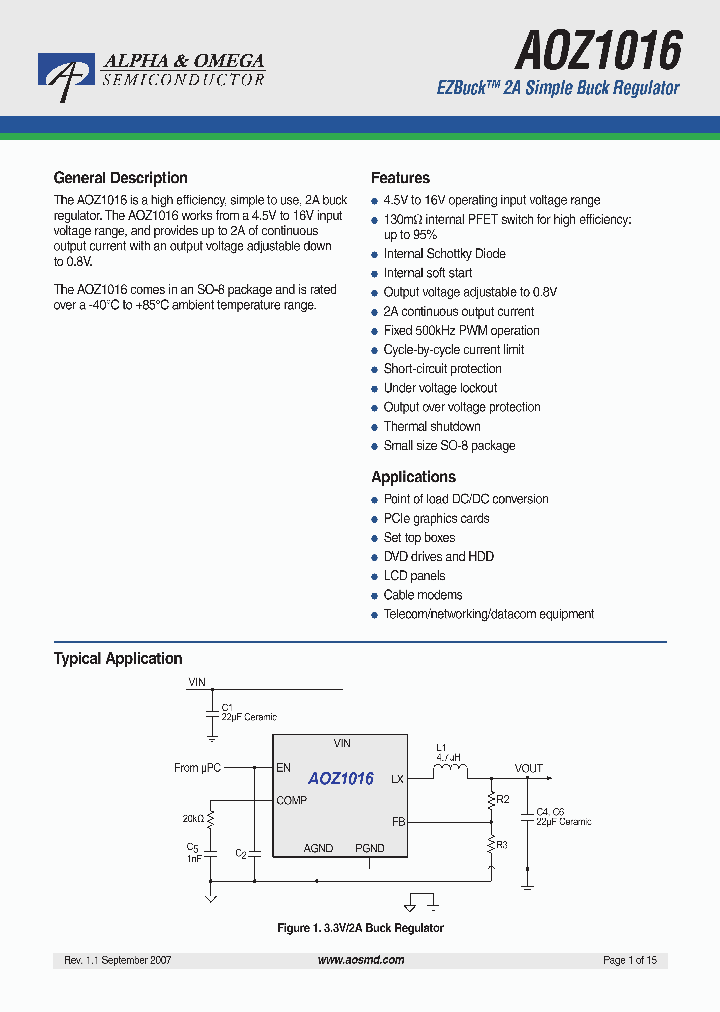 AOZ1016_1057521.PDF Datasheet