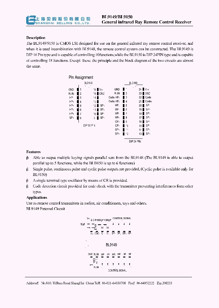 BL9150_1219619.PDF Datasheet