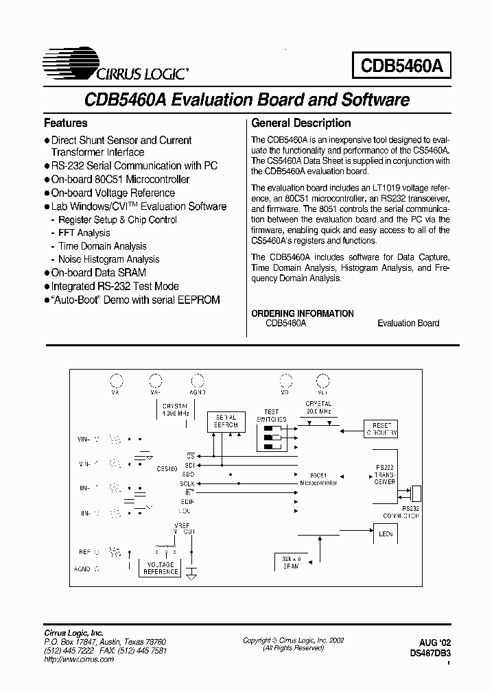 CDB5460A_1225148.PDF Datasheet