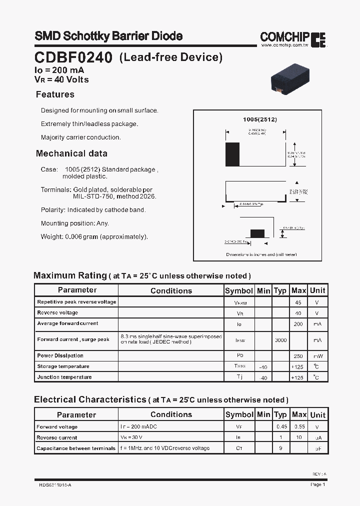 CDBF0240_1225189.PDF Datasheet