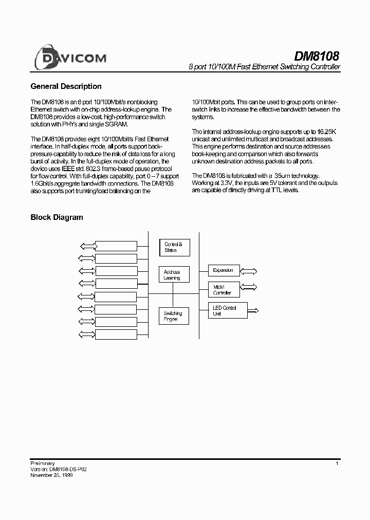 DM8108_1233351.PDF Datasheet