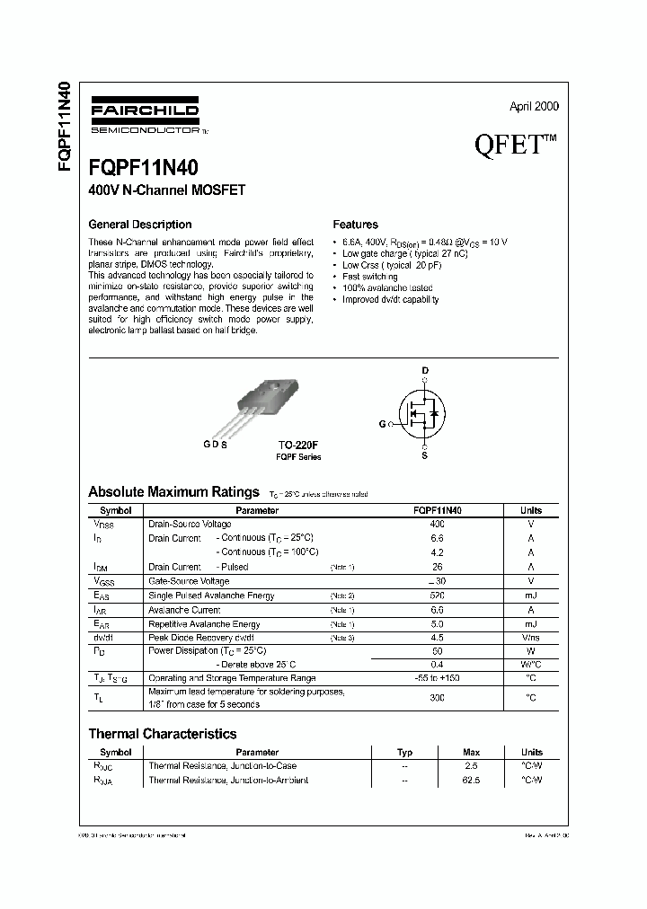 FQPF11N40_1241796.PDF Datasheet