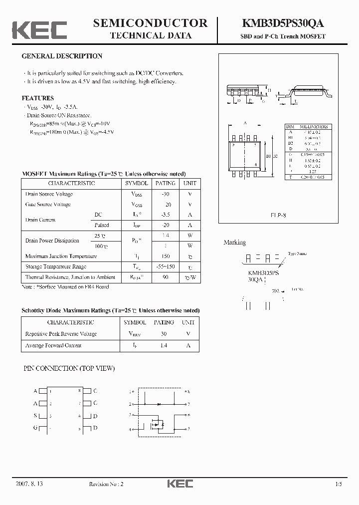 KMB3D5PS30QA_1260664.PDF Datasheet