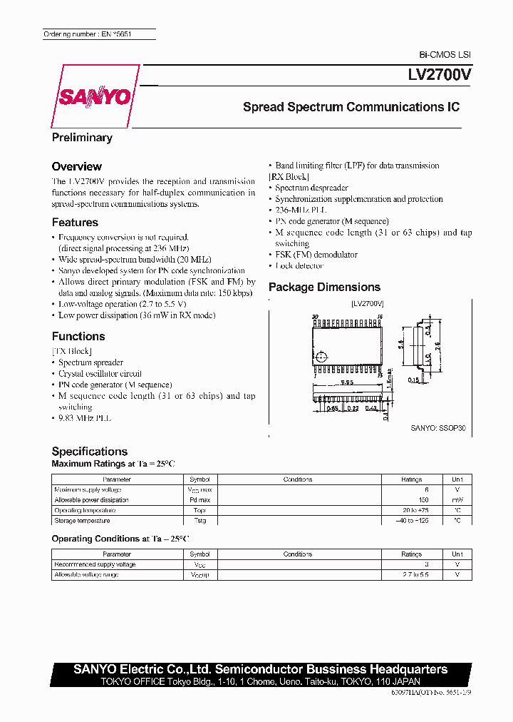 LV2700V_1268561.PDF Datasheet