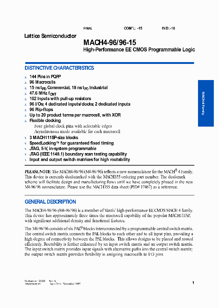 MACH4-9696-15YC_1271827.PDF Datasheet