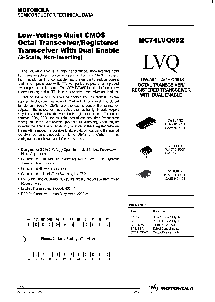 MC74LVQ652SD_1277208.PDF Datasheet