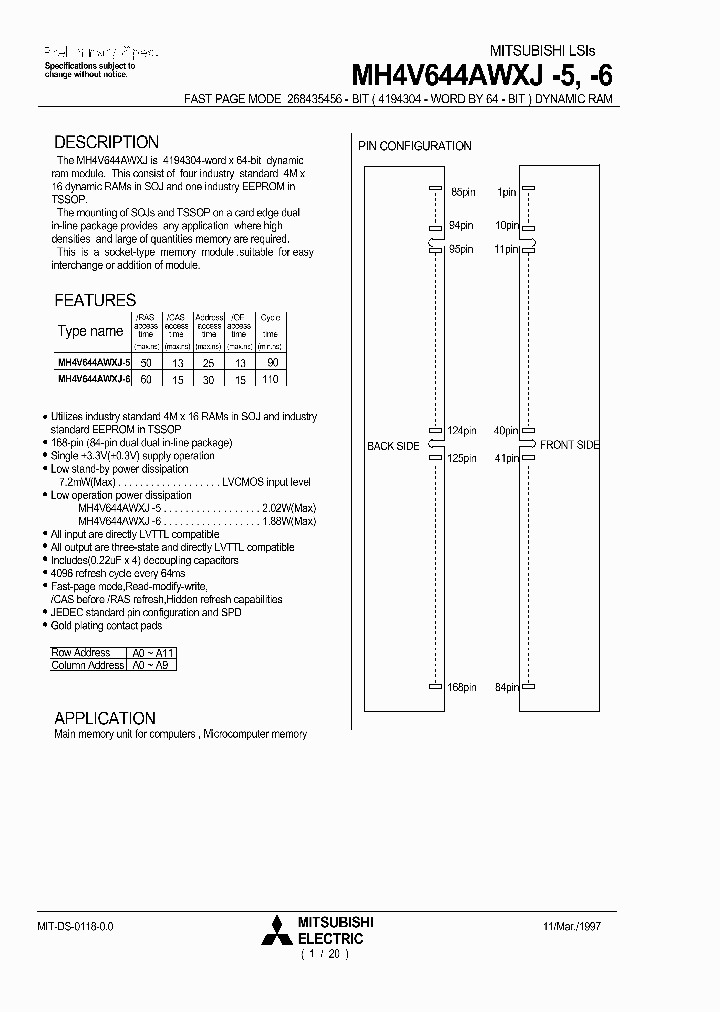 MH4V644AWXJ-6_1279012.PDF Datasheet