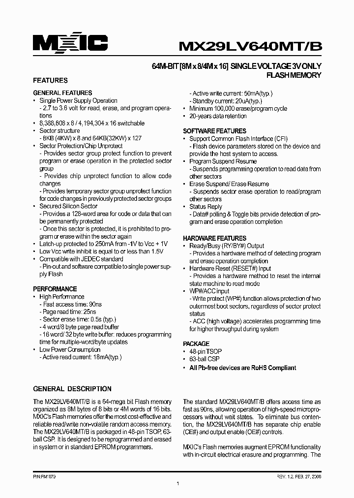 MX29LV640MTXEI-90G_1286718.PDF Datasheet