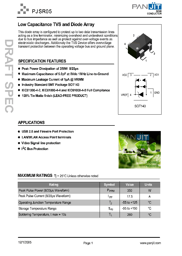 PJSR05_1296330.PDF Datasheet