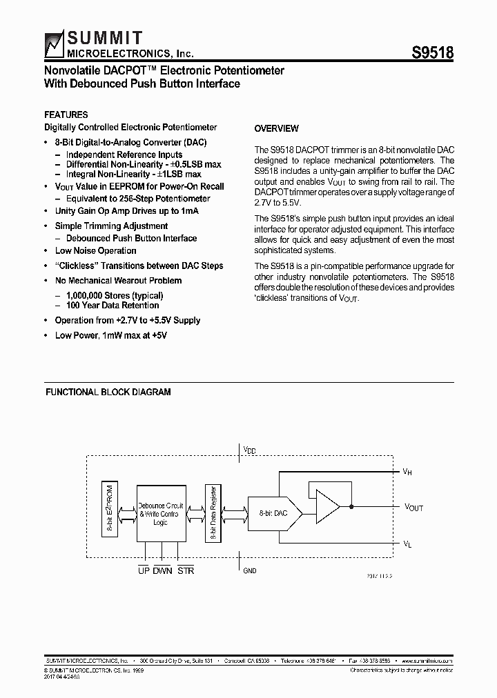 S9518_1067997.PDF Datasheet