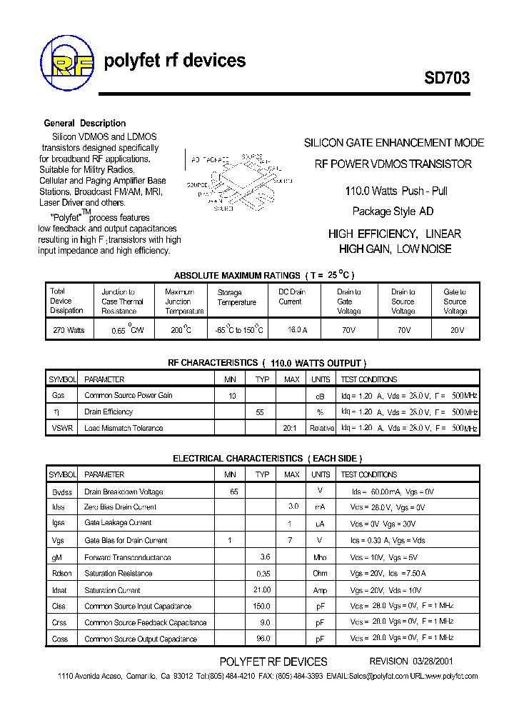 SD703_1306337.PDF Datasheet