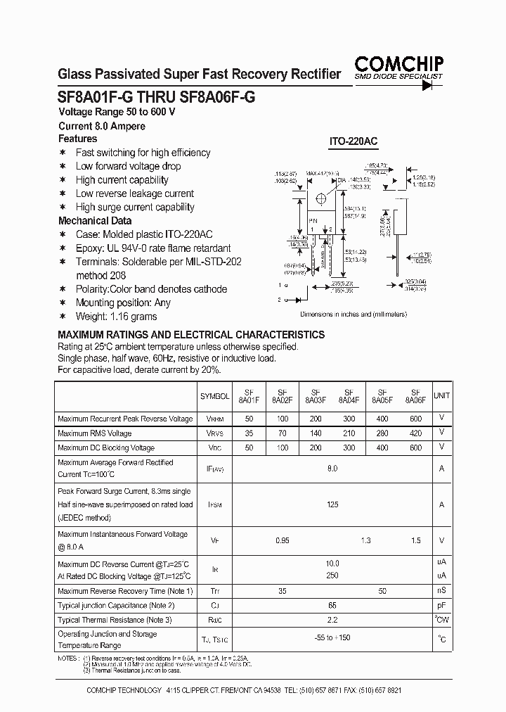 SF8A06F_1307379.PDF Datasheet