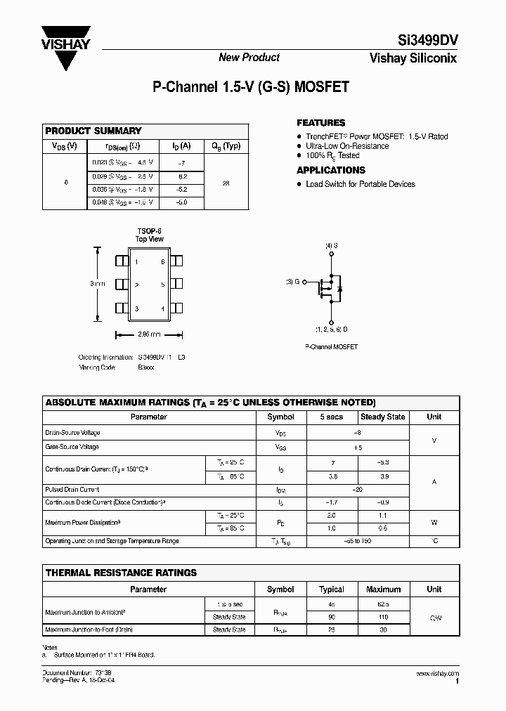 SI3499DV_1308739.PDF Datasheet