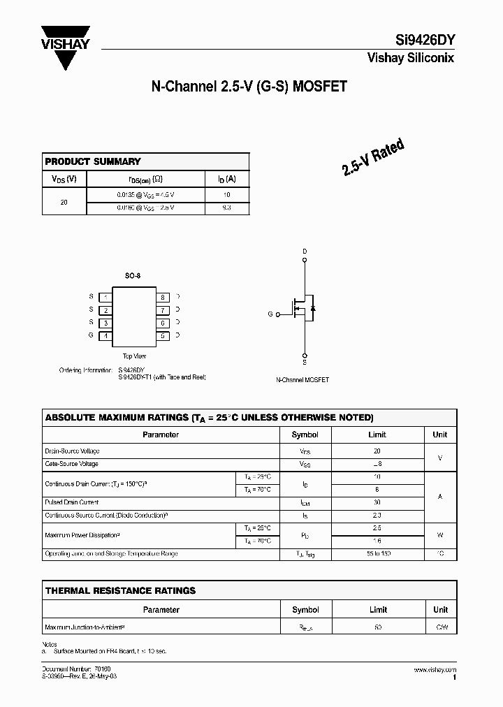 SI9426DY_1085244.PDF Datasheet