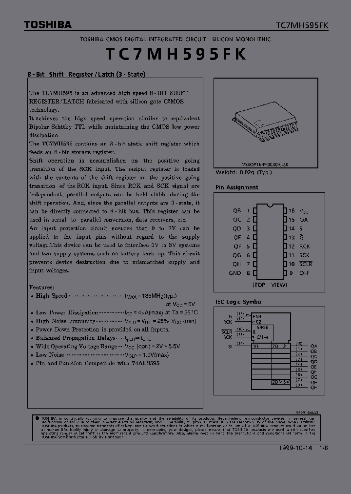 TC7MH595FK_1322729.PDF Datasheet