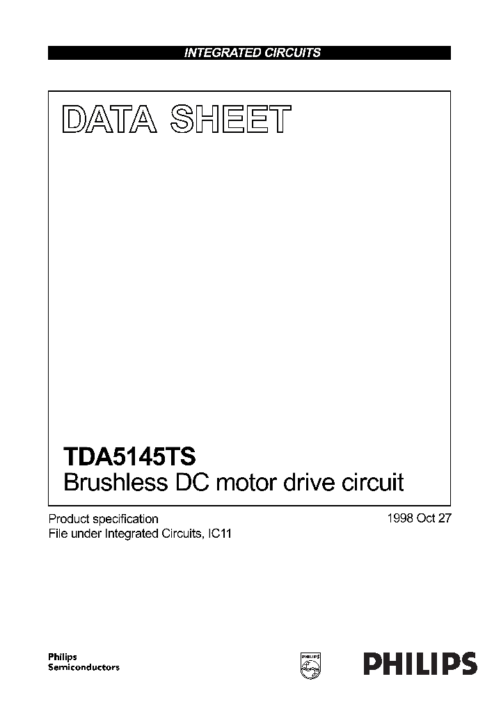 TDA5145TS_1094144.PDF Datasheet