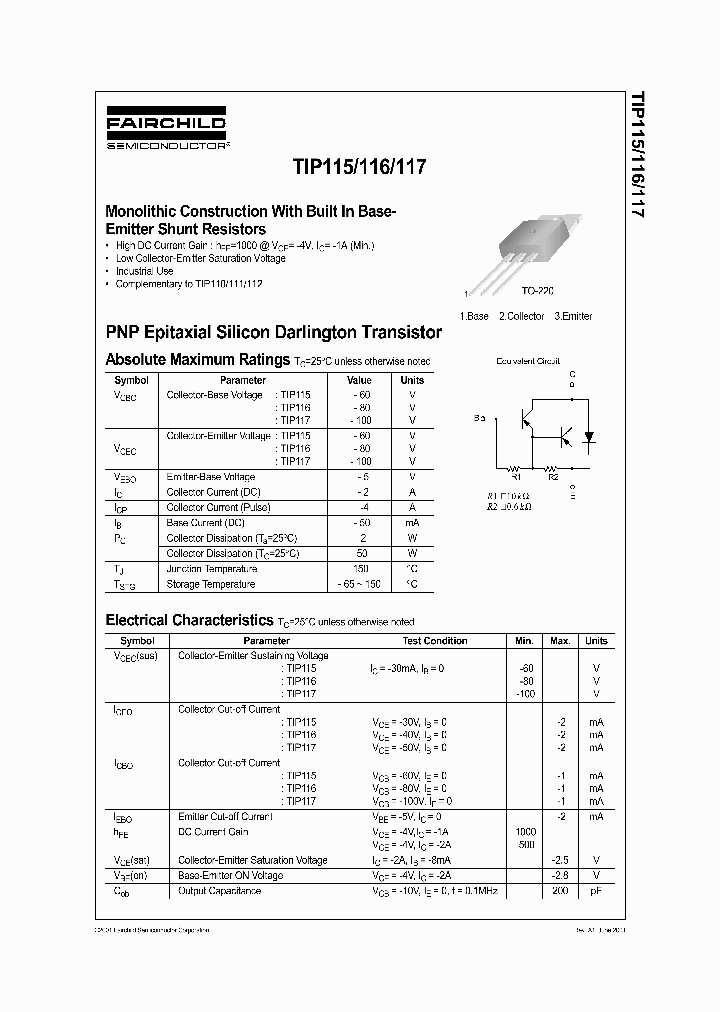 TIP117_1325221.PDF Datasheet