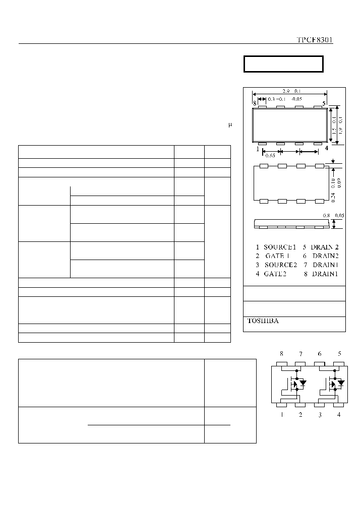 TPCF8301_1111222.PDF Datasheet