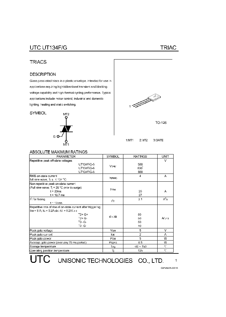 UT134F_1118327.PDF Datasheet