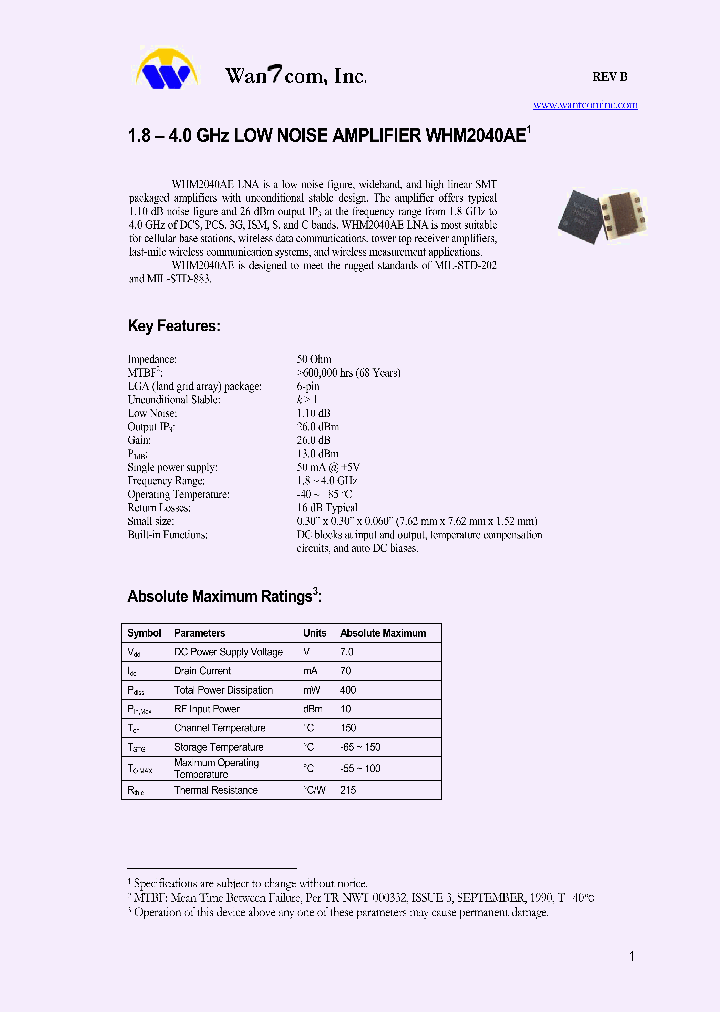 WHM2040AE_1336100.PDF Datasheet