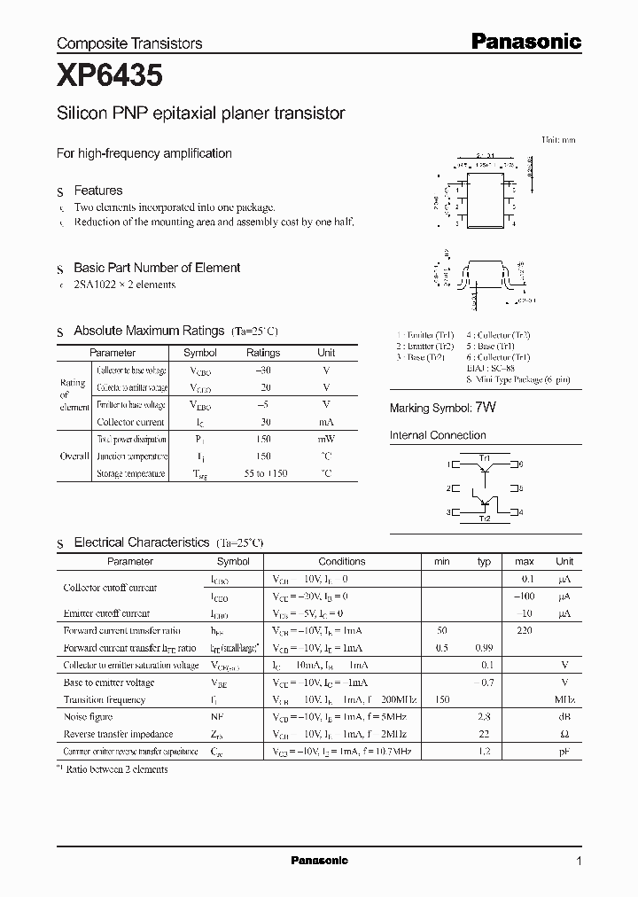 XP6435_1338105.PDF Datasheet