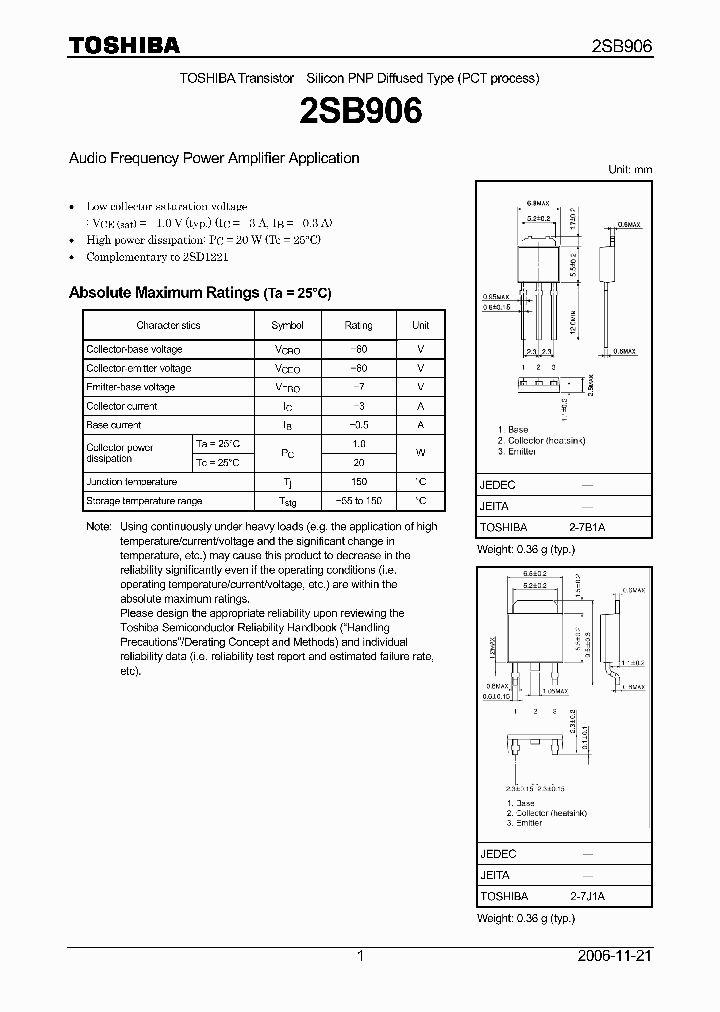 2SB90607_4124642.PDF Datasheet