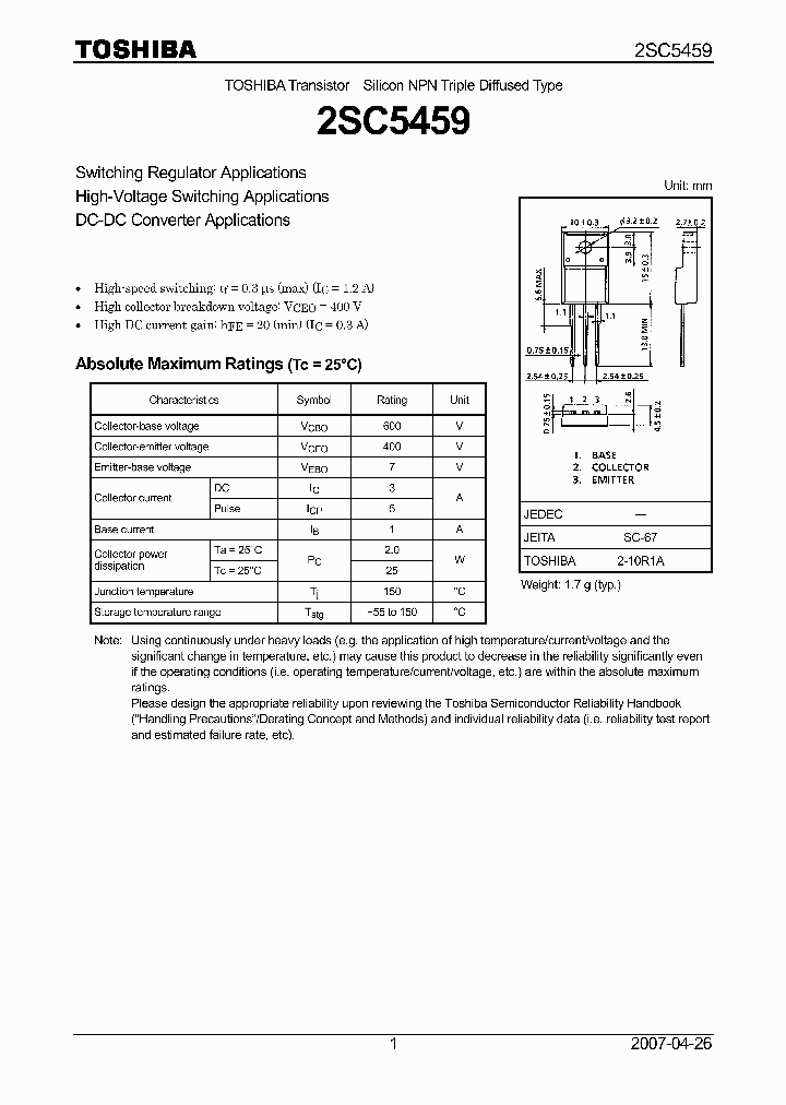 2SC545907_4126091.PDF Datasheet