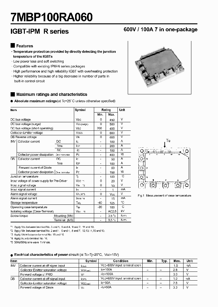 7MBP100RA060_4150863.PDF Datasheet