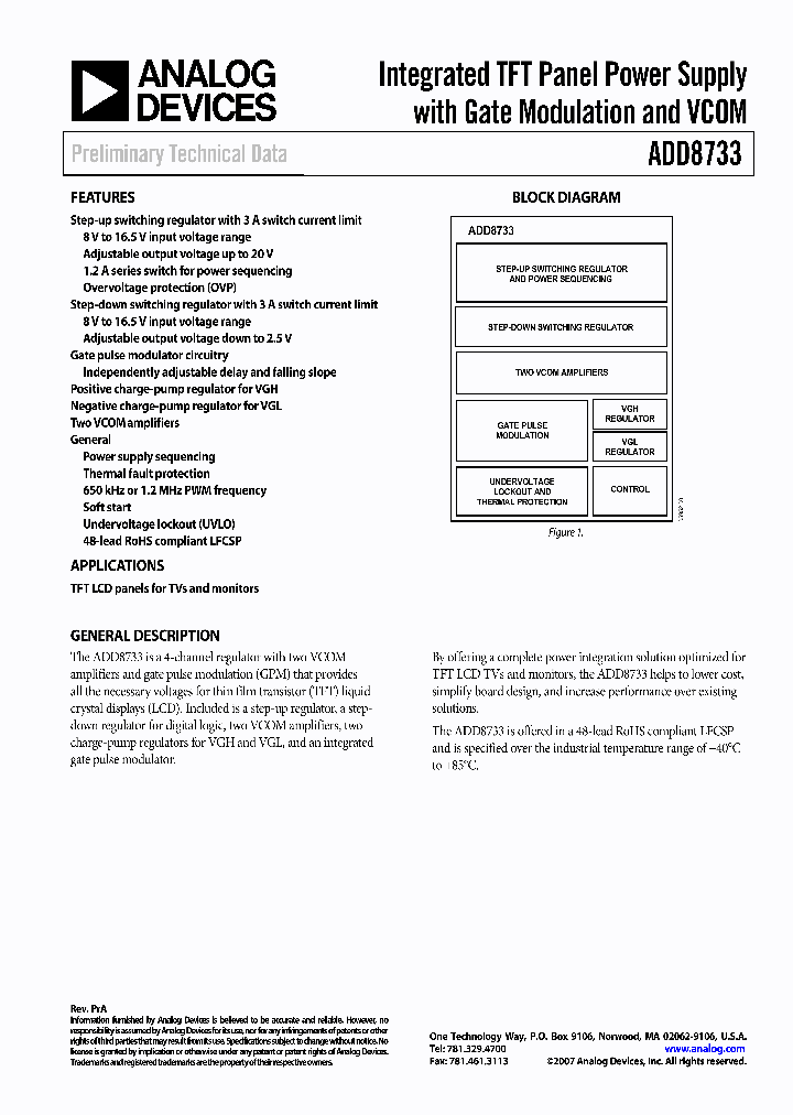 ADD8733ACPZ-REEL_4129596.PDF Datasheet