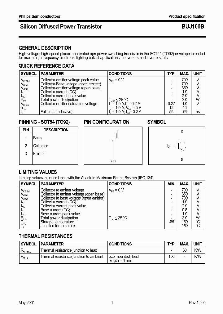 BUJ100B_4151017.PDF Datasheet