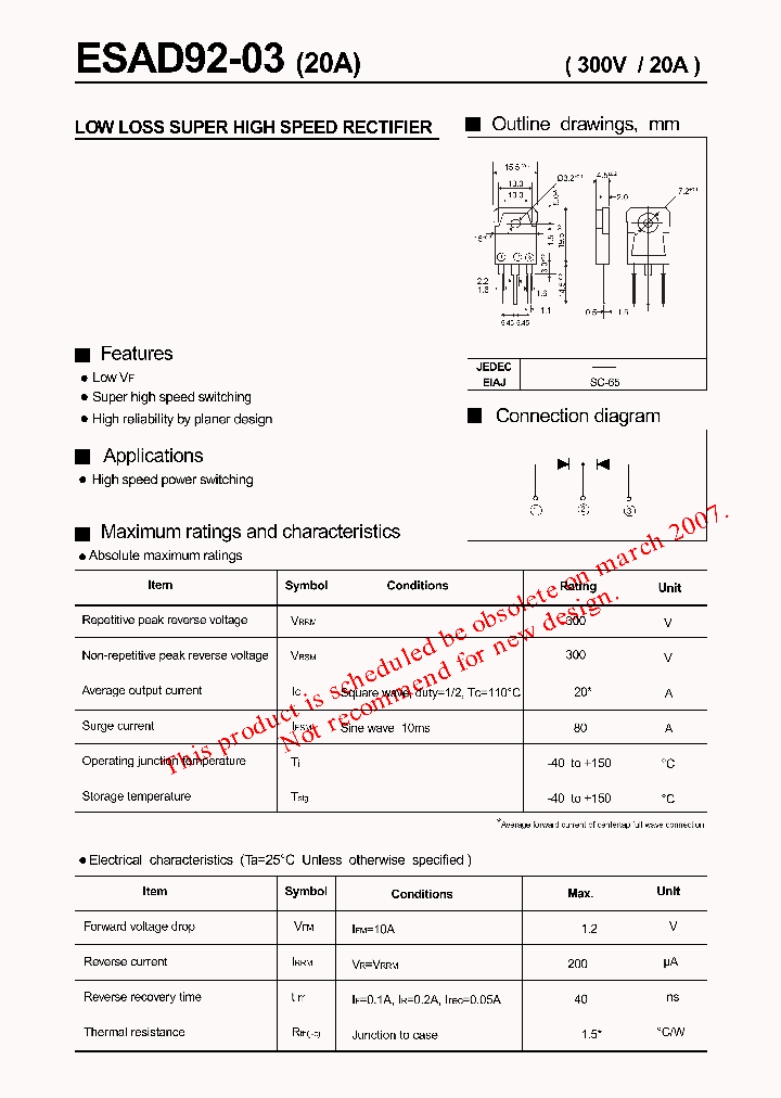 ESAD92-0300_4129401.PDF Datasheet