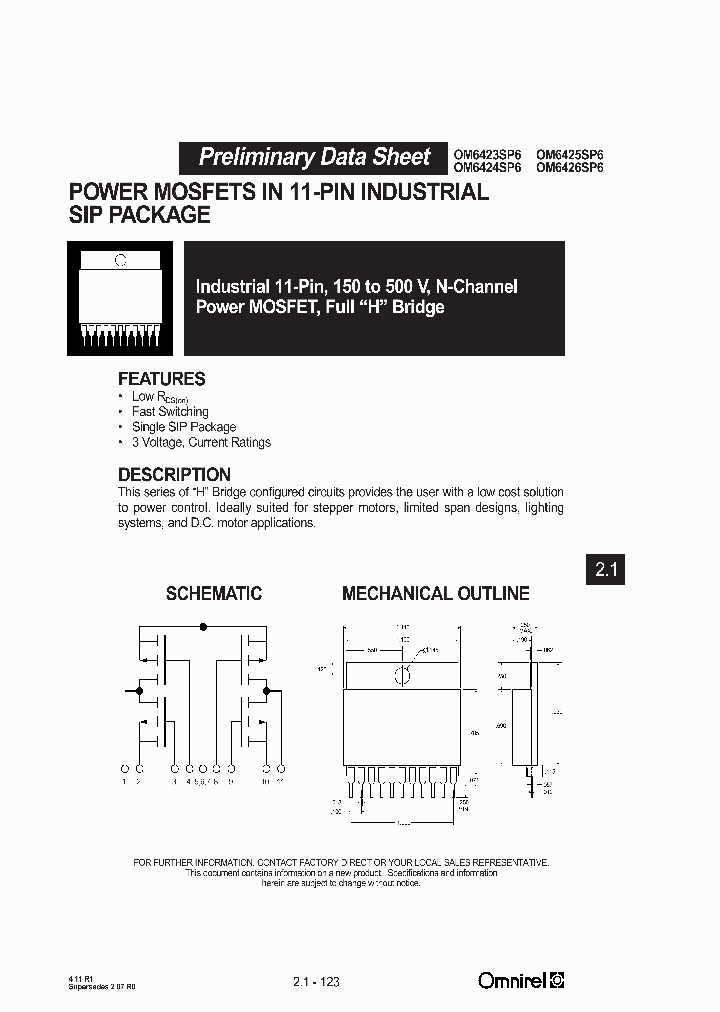 OM6423SP6_4106922.PDF Datasheet