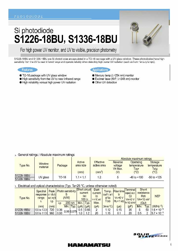 S1336-18BU_4126512.PDF Datasheet