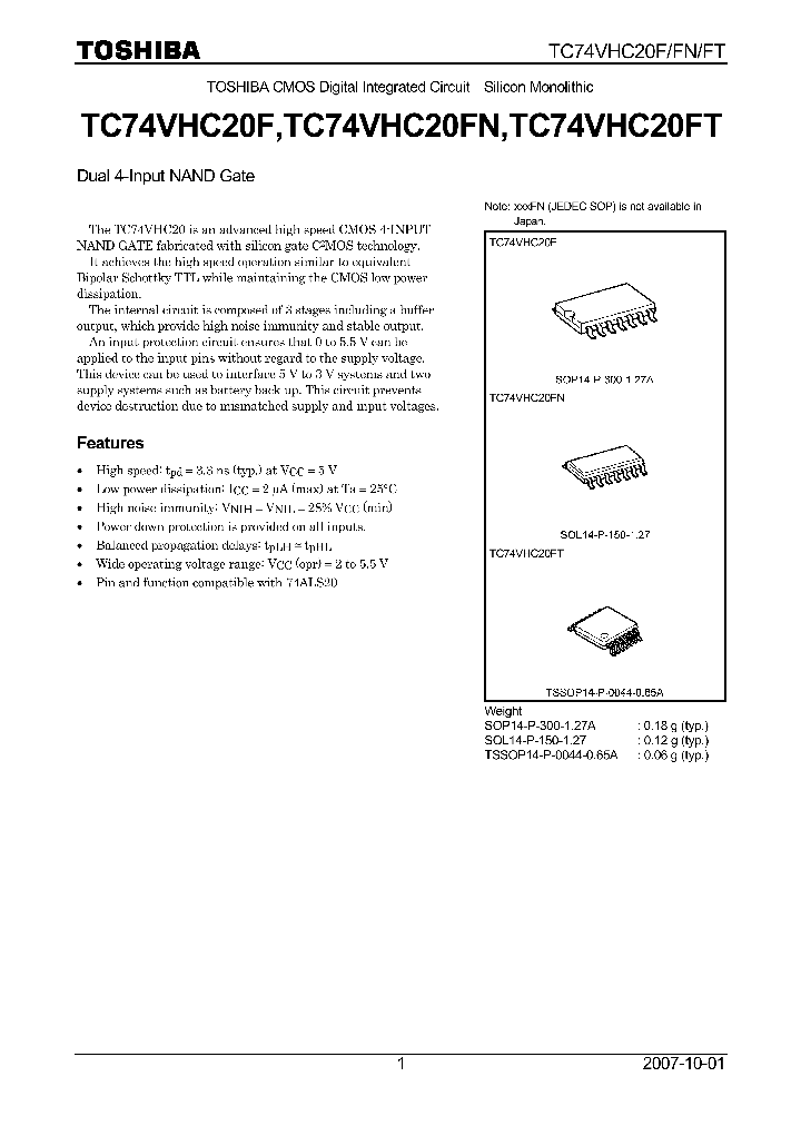 TC74VHC20F07_4132763.PDF Datasheet