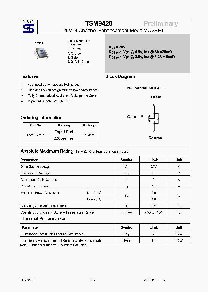 TSM9428CS_4131060.PDF Datasheet