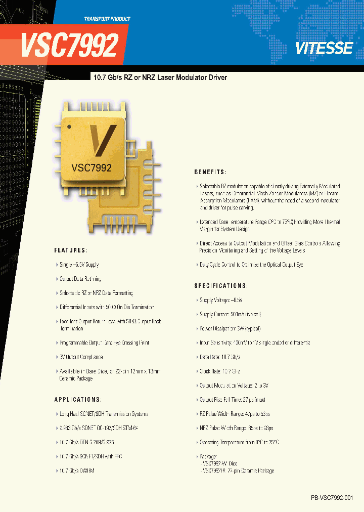 VSC7992_4128208.PDF Datasheet