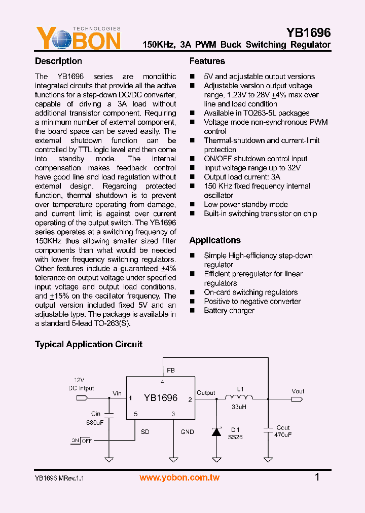 YB1696-ADJ_4127450.PDF Datasheet